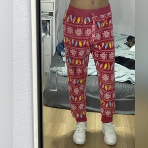 Christmas Lights PJ Pants